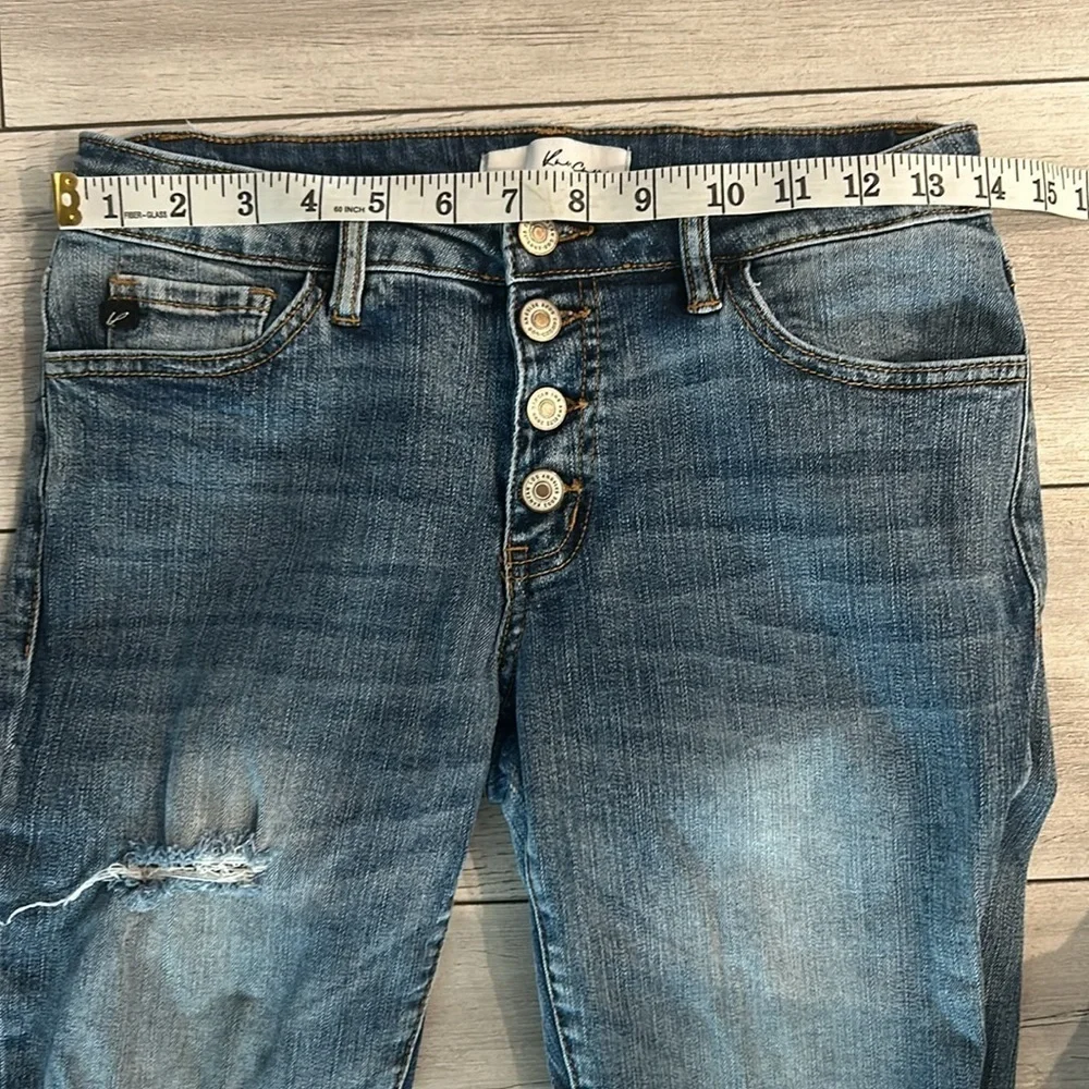 KanCan skinny fit jeans exposed button fly size 26